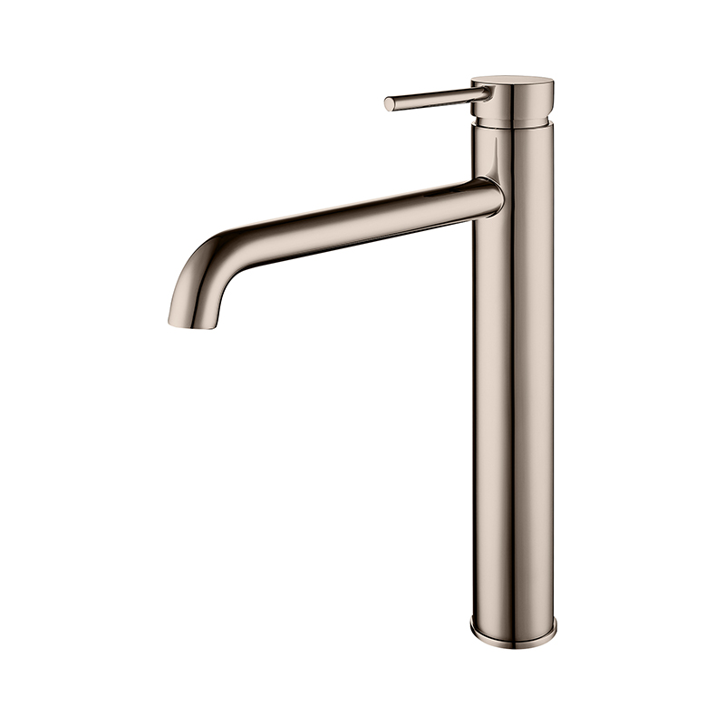 Single lever basin mixer for washbowls