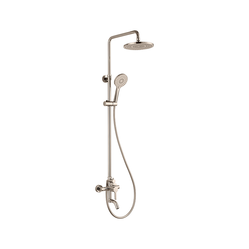 Single lever bath mixer for exposed installation