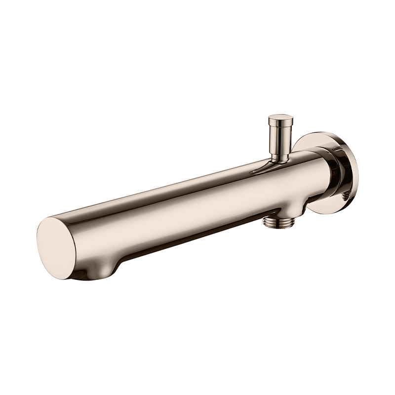 Bath spout with diverter