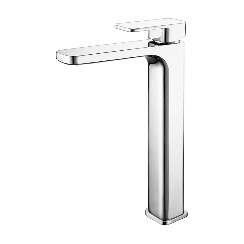 Single lever basin mixer for washbowls