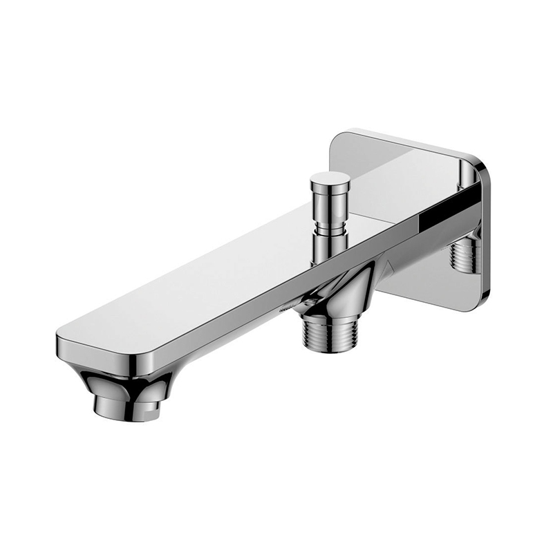 Bath spout with diverter